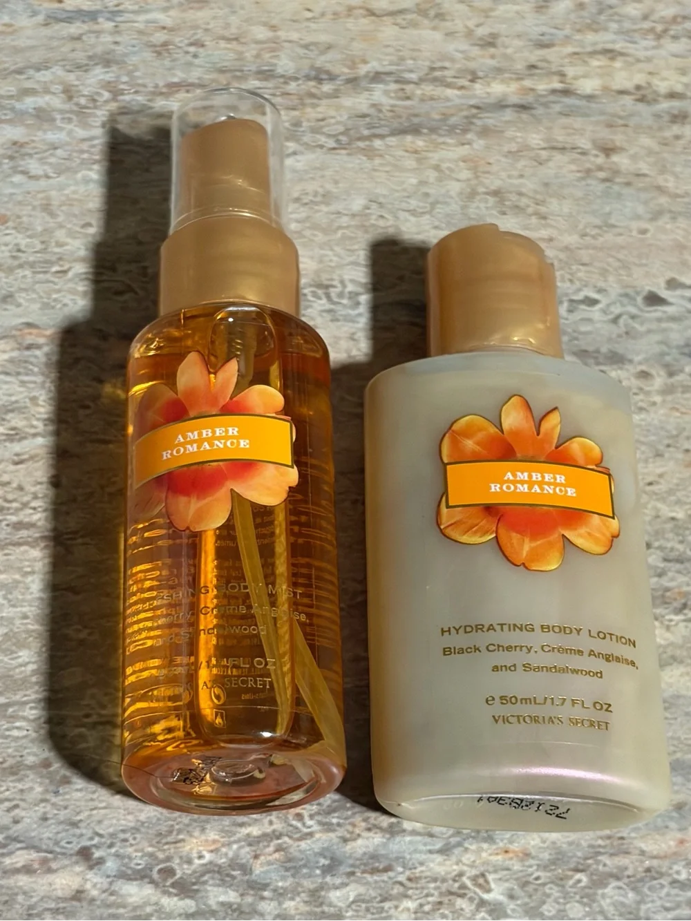 Victoria’s Secret Amber Romance Women’s Body Mist & Lotion Set - Amber